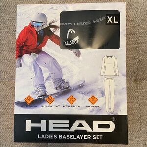 Head Ladies Baselayer Set XL NWTS